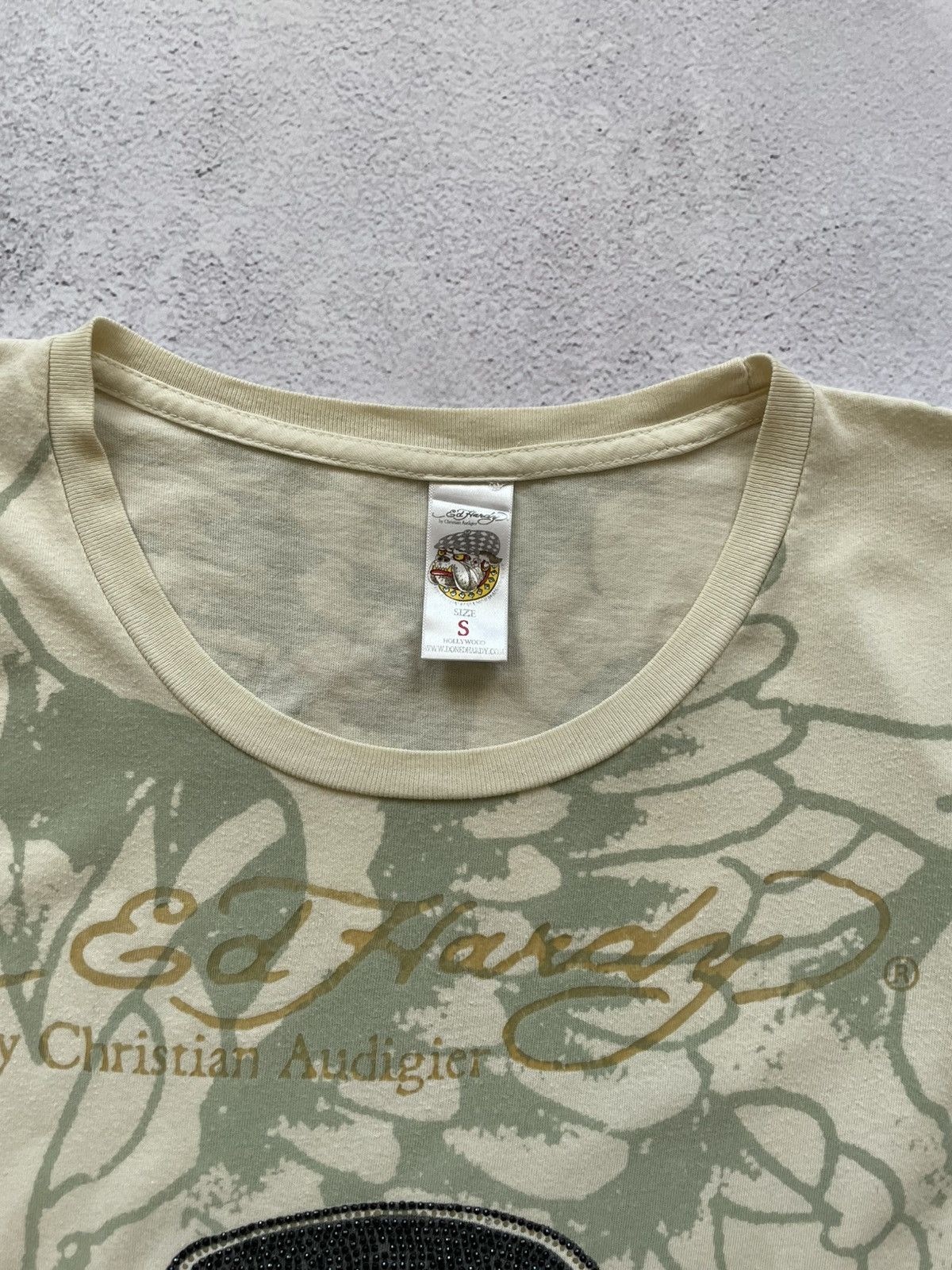 Christian Audigier × Ed Hardy Ed Hardy By Christian Audigier Ed Hardy Skull in Top Hat Size S / US 4 / IT 40 - 8 Thumbnail