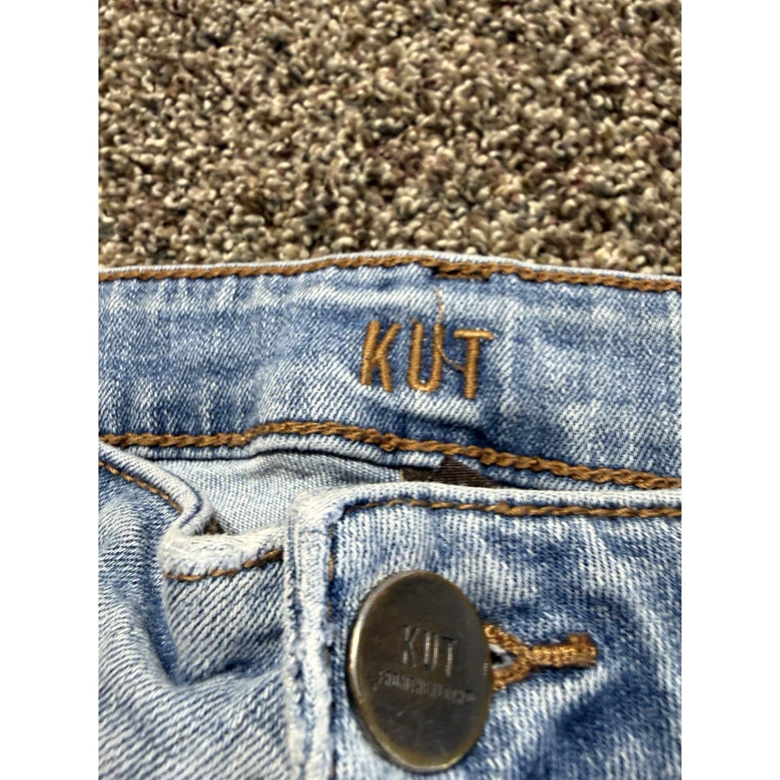 Vintage Kut From The Kloth FAB AB Women's Jeans 8 Blue Denim Ankle Skinny Size 30" / US 8 / IT 44 - 3 Thumbnail