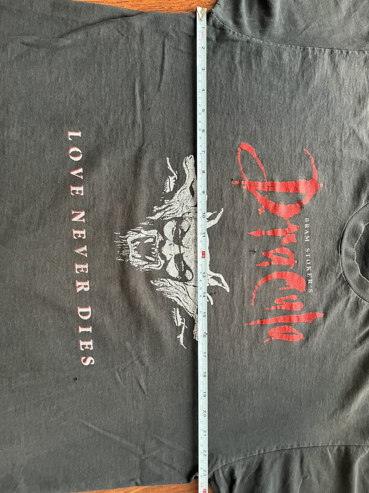 Other 90s Dracula Bram Stoker's Vintage Shirt " Love Never Dies " Size US XL / EU 56 / 4 - 11 Thumbnail