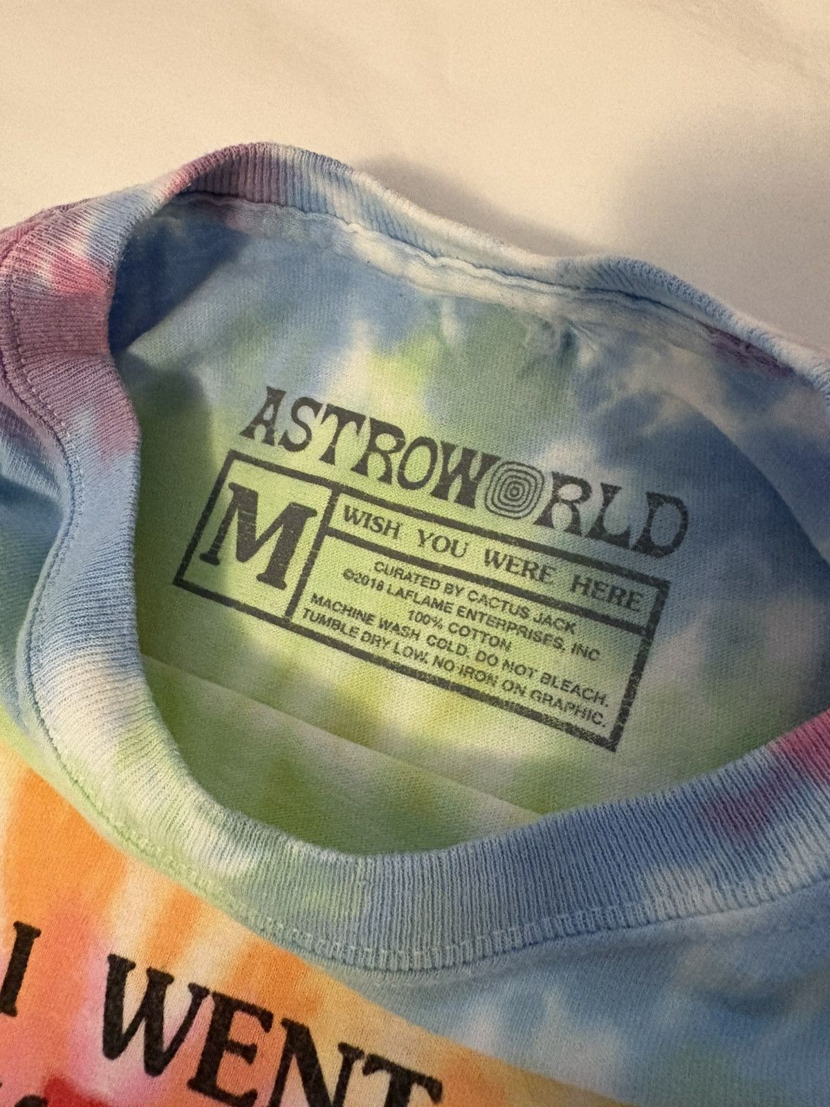 Travis Scott 2019 Travis Scott Astroworld T Shirt Size US M / EU 48-50 / 2 - 3 Thumbnail