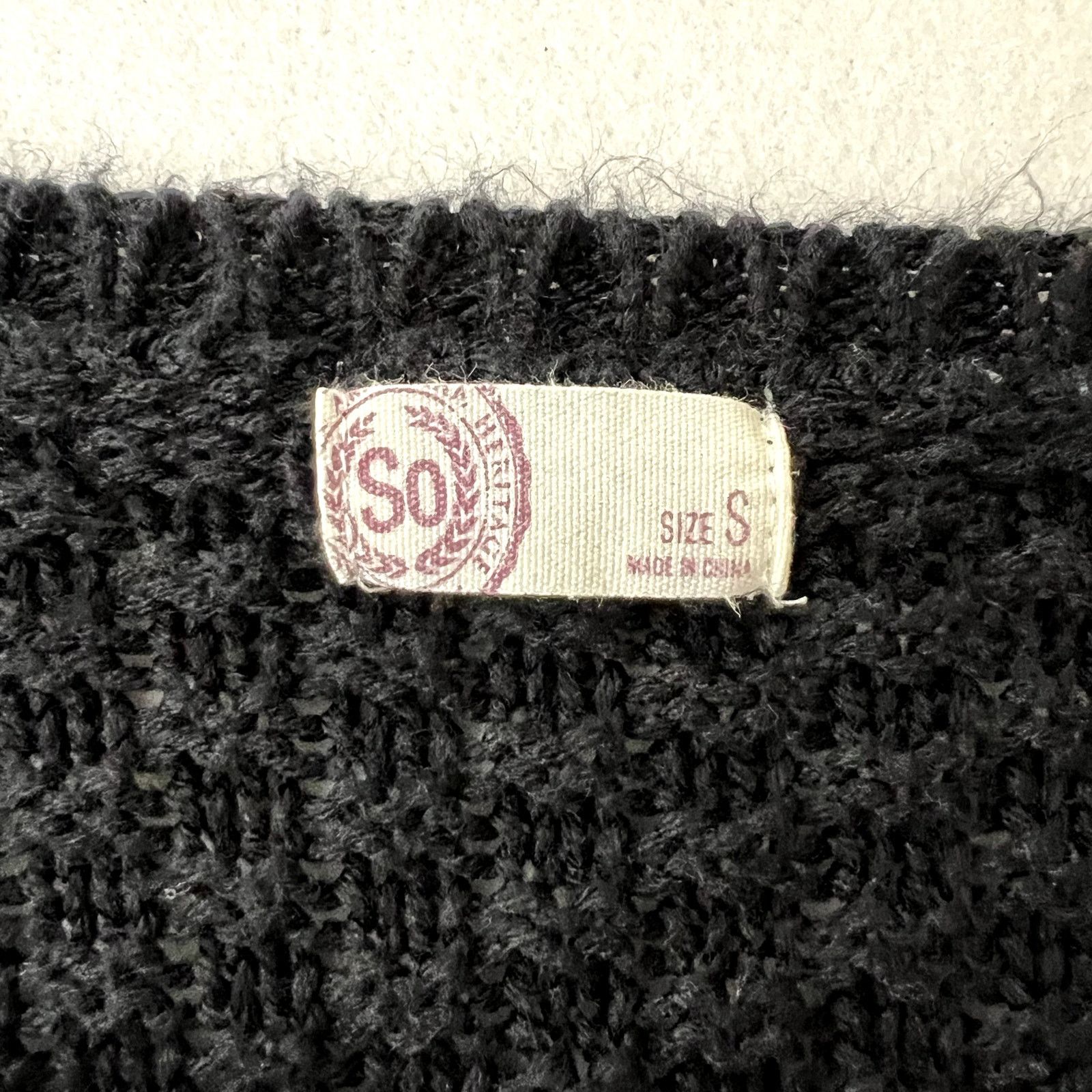 Other SO Color Block Knit Striped Crewneck Sweater Size S / US 4 / IT 40 - 6 Thumbnail