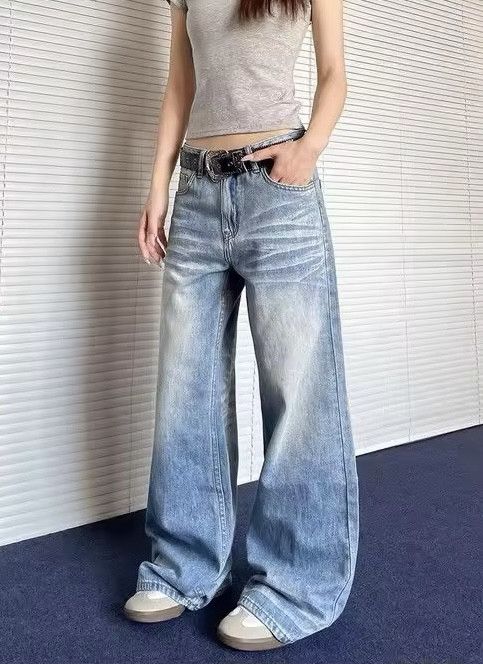 Vintge Baggy Blue Denim