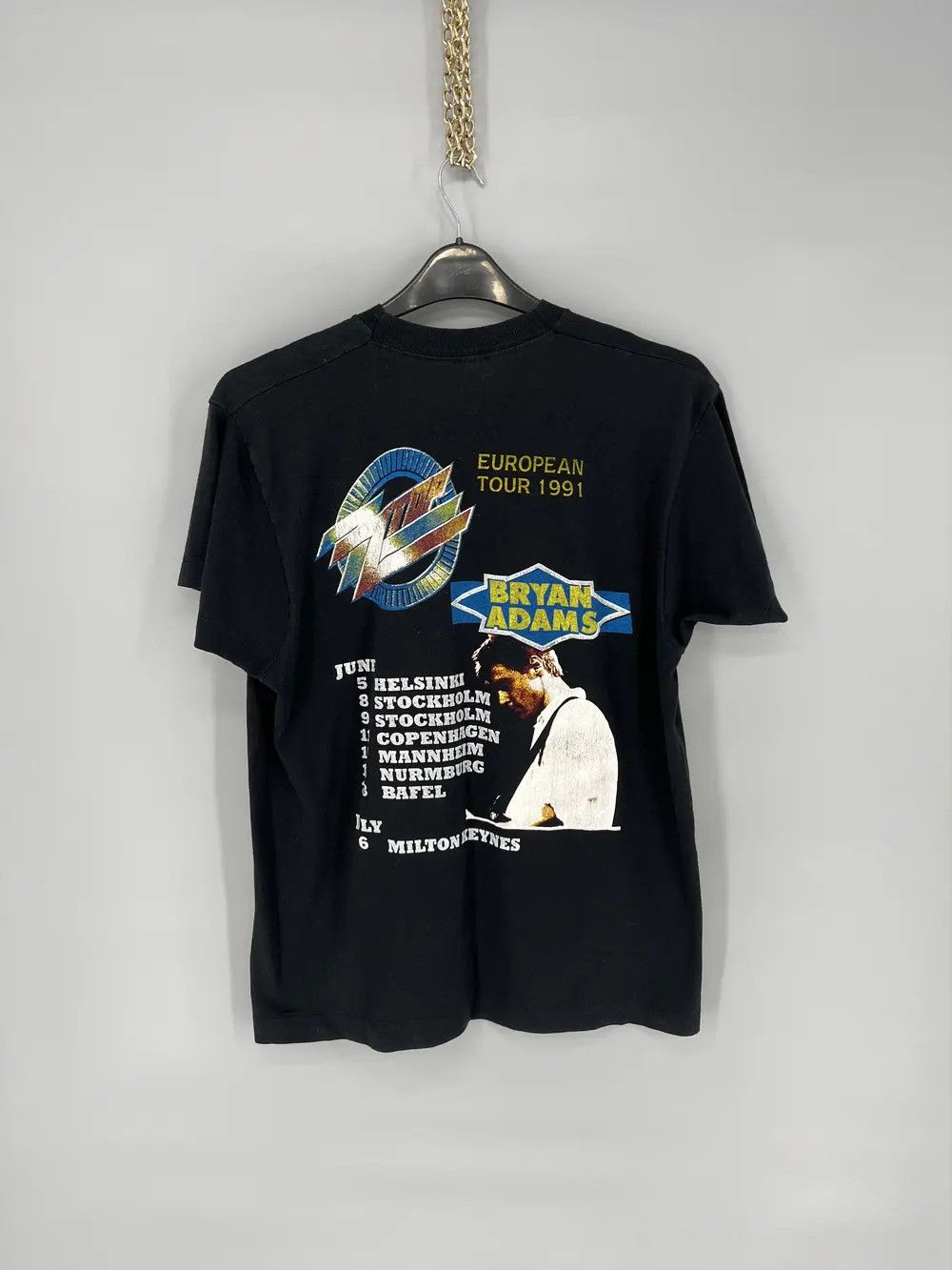 Band Tees × Vintage Bryan Adams 1991 recycler vintage rock band tour tee Size US L / EU 52-54 / 3 - 9 Thumbnail