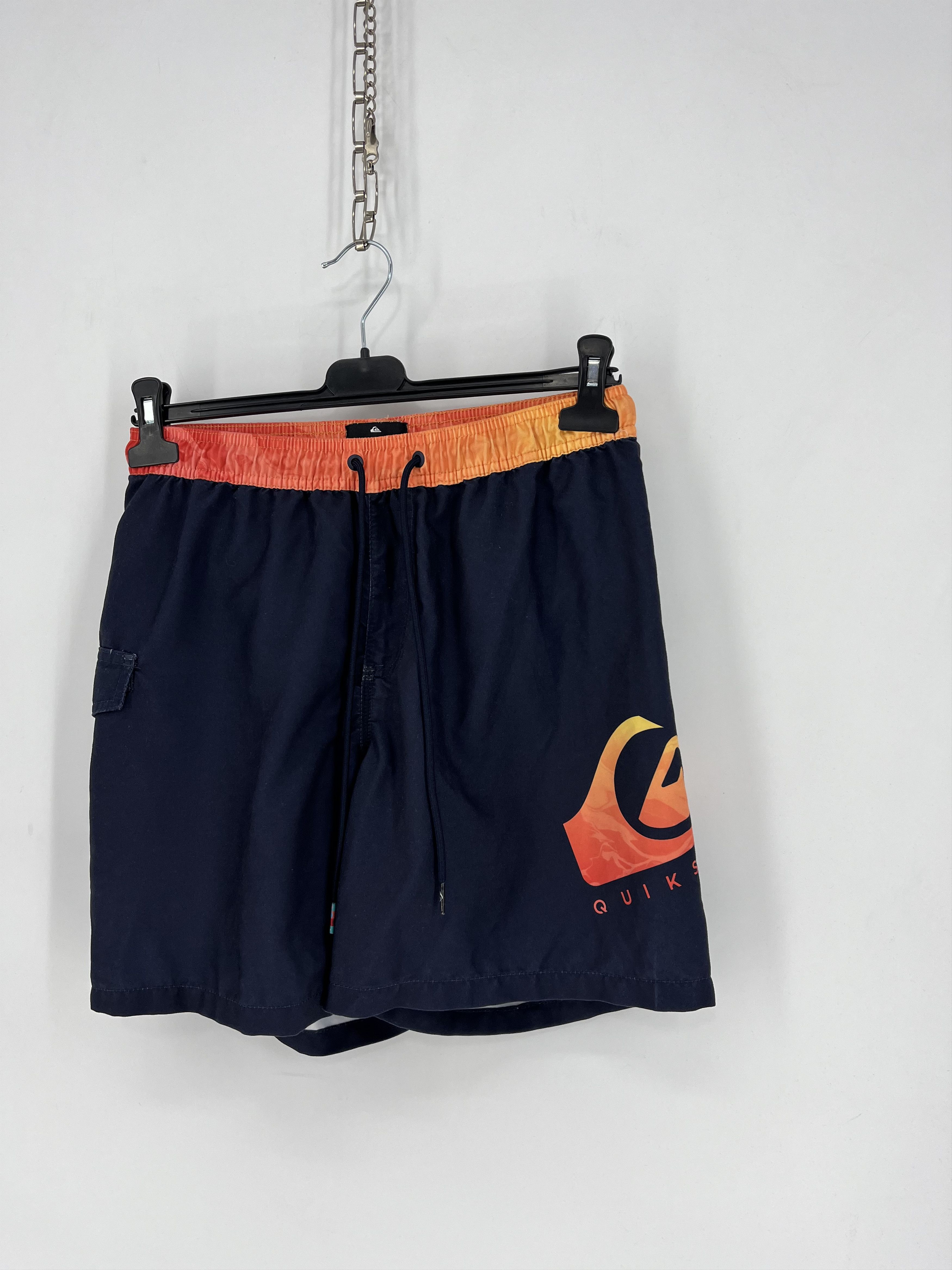 Quiksilver × Vintage Vintage Quiksilver Shorts Big Logo Y2K Style 90s Surfing Size US 30 / EU 46 - 3 Thumbnail