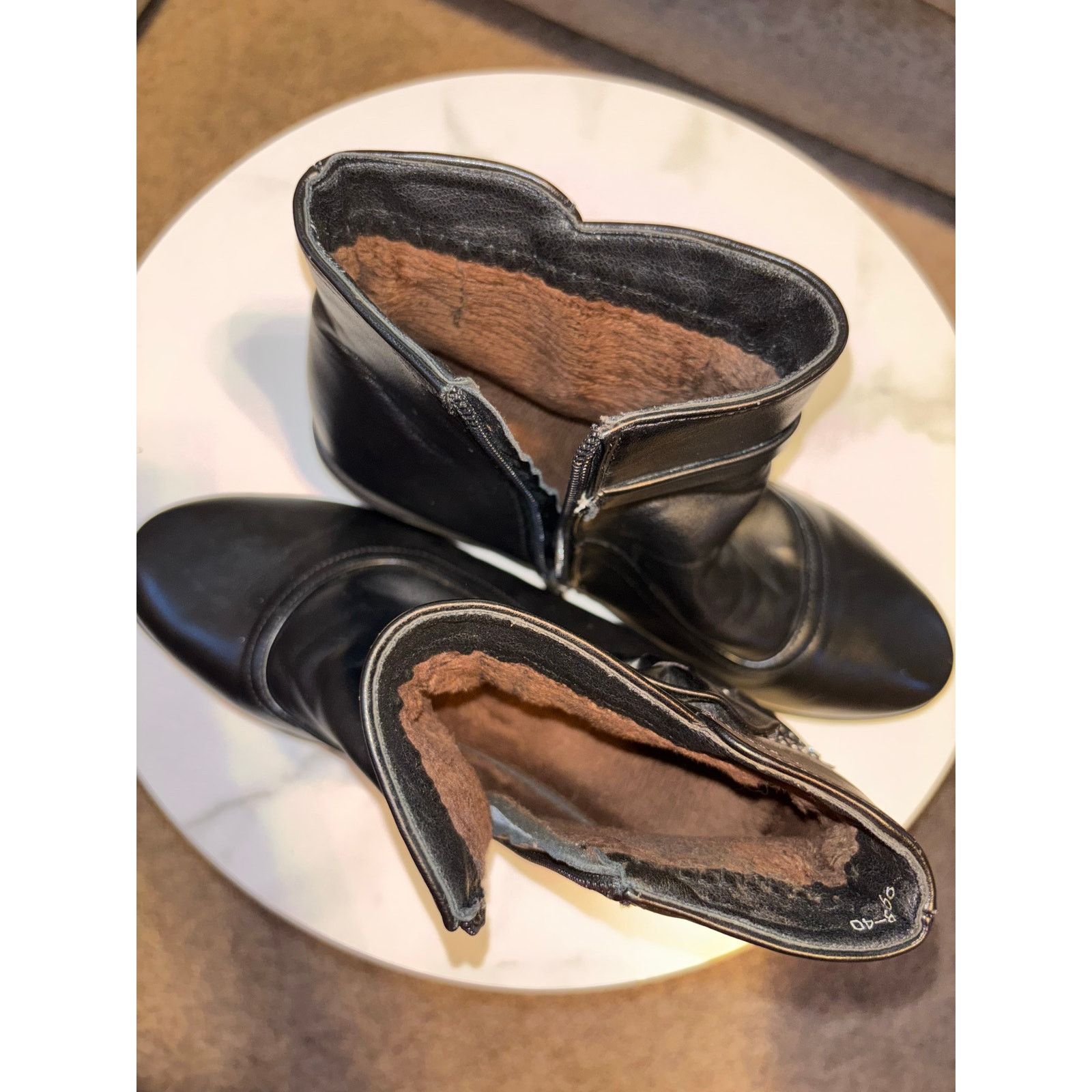 The Unbranded Brand Black Rhinestones Bow Booties Size 8.5 Size US 8.5 / IT 38.5 - 6 Thumbnail