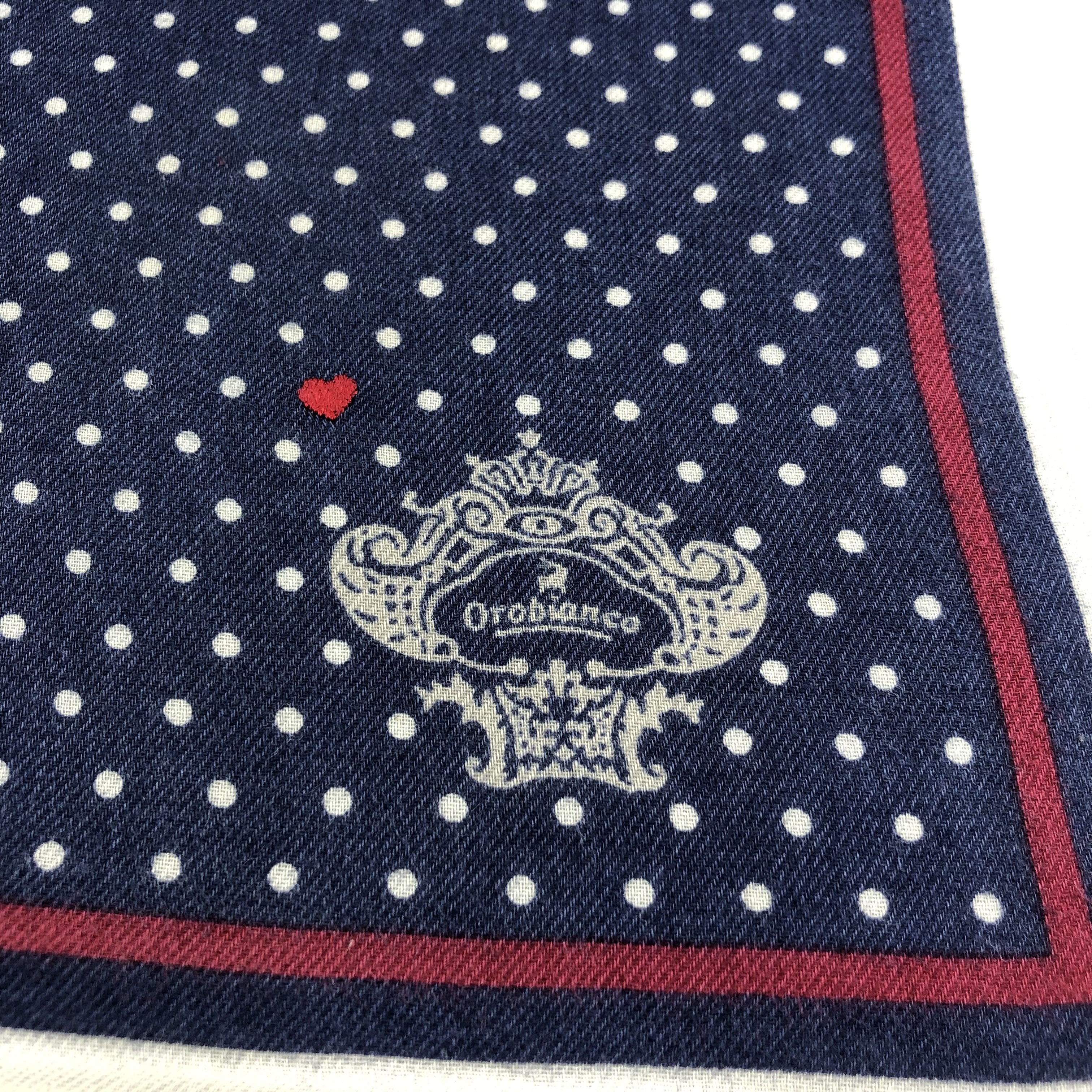 Orobianco × Vintage Orobianco Handkerchief Neckerchief Bandana H1814 Size ONE SIZE - 4 Thumbnail