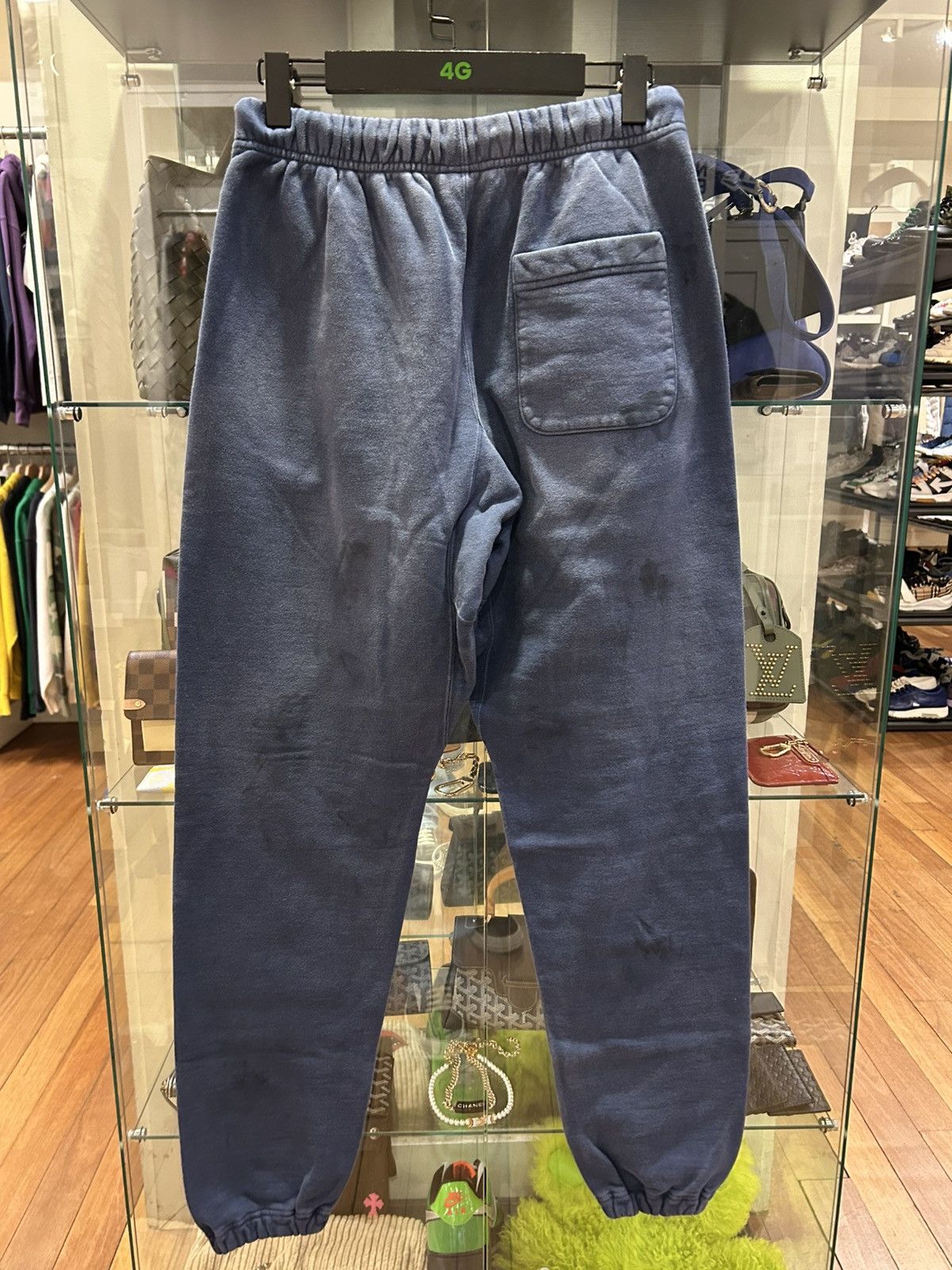 Saint Michael Saint Michael Angel Of Death Sweatpants - Blue Size US 32 / EU 48 - 2 Thumbnail