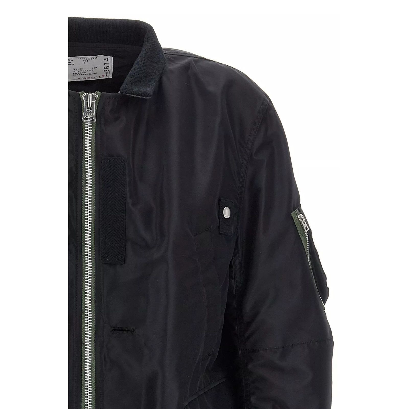 Sacai SACAI Black Nylon Oversized Bomber Jacket New & Authentic (M Size US M / EU 48-50 / 2 - 4 Thumbnail