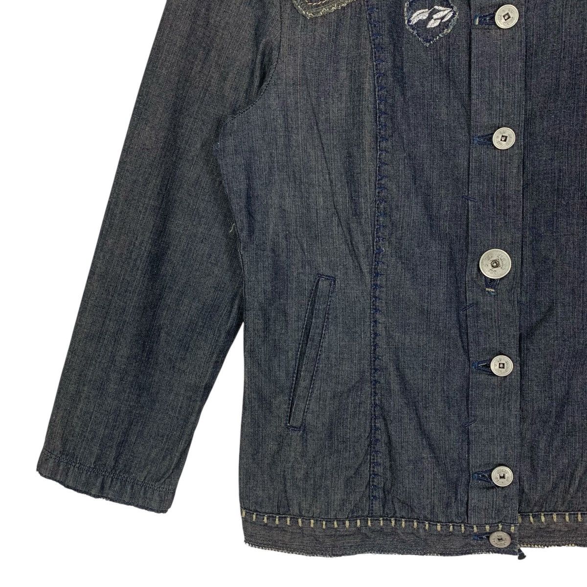 Designer Marithe & Francois Girbaud Designer Luxury Denim Jacket Size XS / US 0-2 / IT 36-38 - 5 Thumbnail