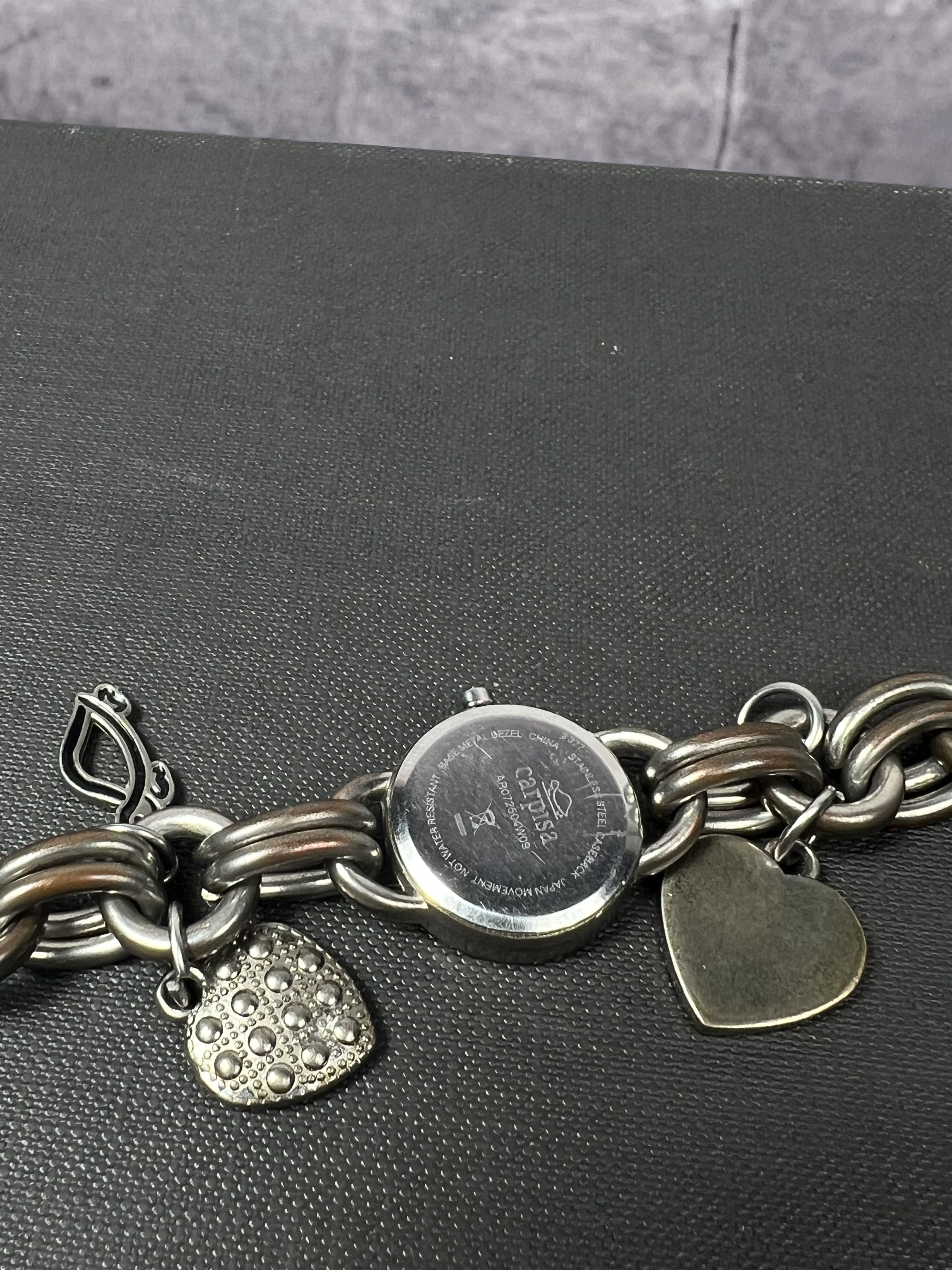 Vintage Glamour Carpisa Stainless Japanese Style Bracelet Watch Size ONE SIZE - 8 Thumbnail