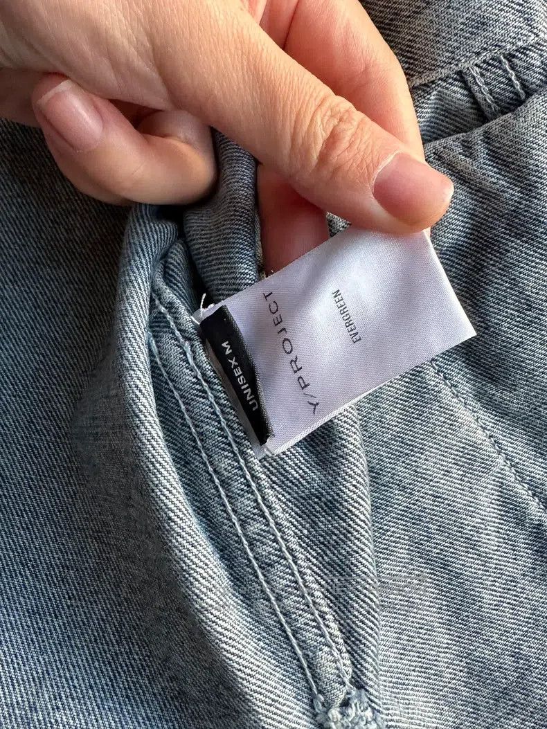 Y/Project Y/Project Size M Twisted denim jacket with steel wire Size US M / EU 48-50 / 2 - 4 Thumbnail
