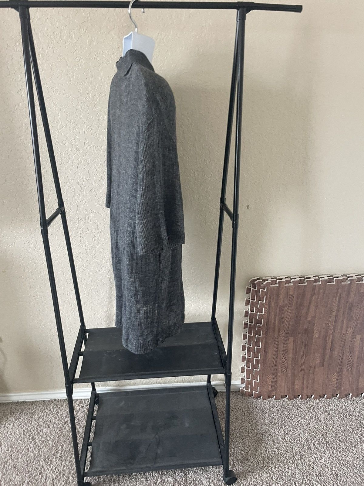 Les Copains 100% Linen 3 Button Polo knit Size US L / EU 52-54 / 3 - 6 Thumbnail