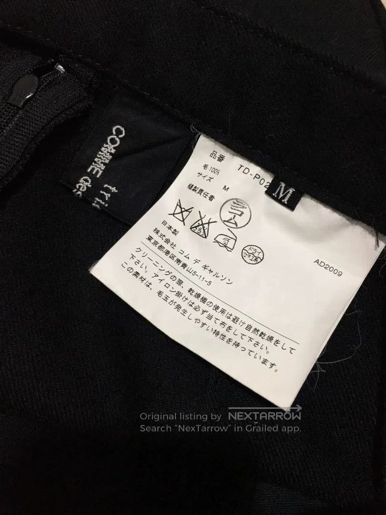 Comme des Garcons Comme des Garcons size M Distressed wide-leg pants Size 25" / US 0 / IT 36 - 5 Thumbnail