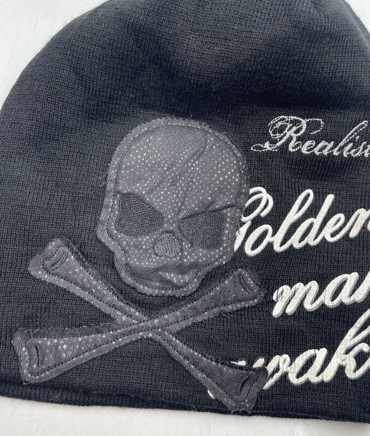 Japanese Brand realistic big skull beanie hat tc31 Size ONE SIZE - 3 Thumbnail