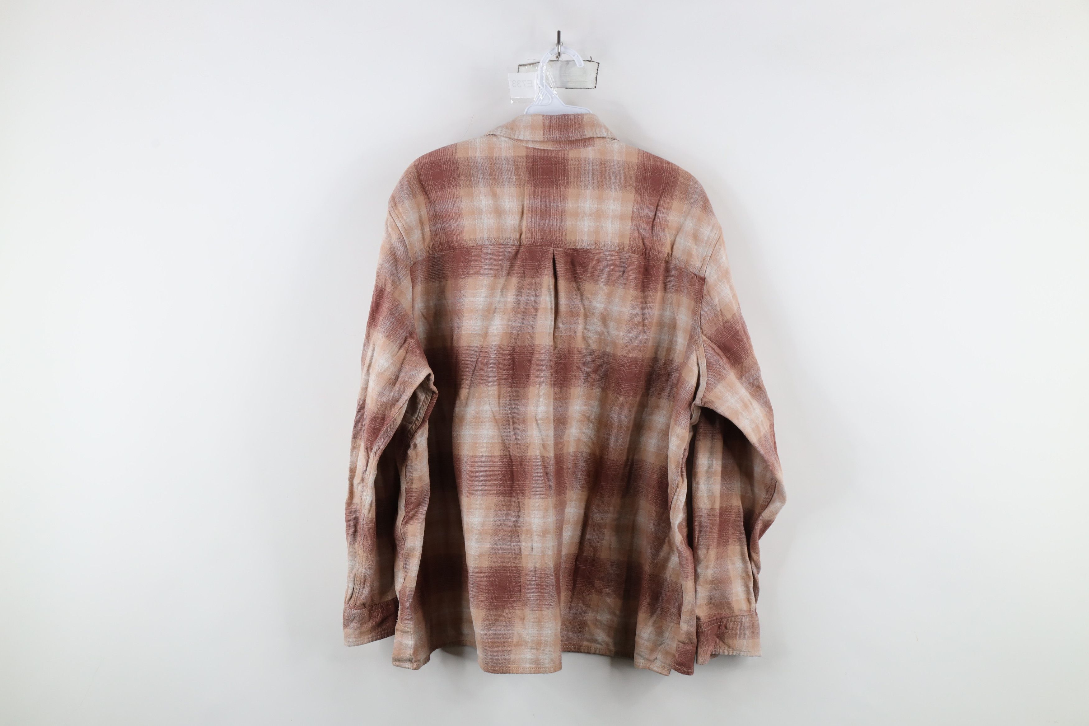 Carhartt × Vintage Vintage Carhartt Rugged Flex Flannel Collared Button Shirt Size XXL / US 16-18 / IT 52-54 - 10 Thumbnail