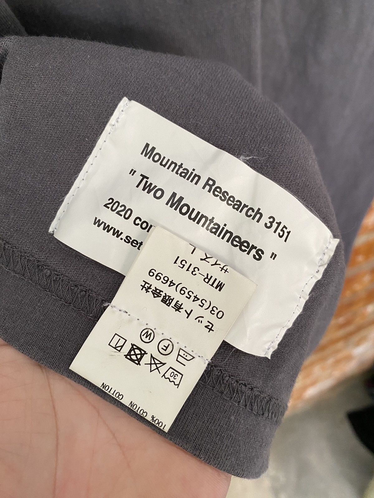 General Research × Japanese Brand × Mountain Research AW20 2 Mountain punk tee Size US L / EU 52-54 / 3 - 12 Thumbnail