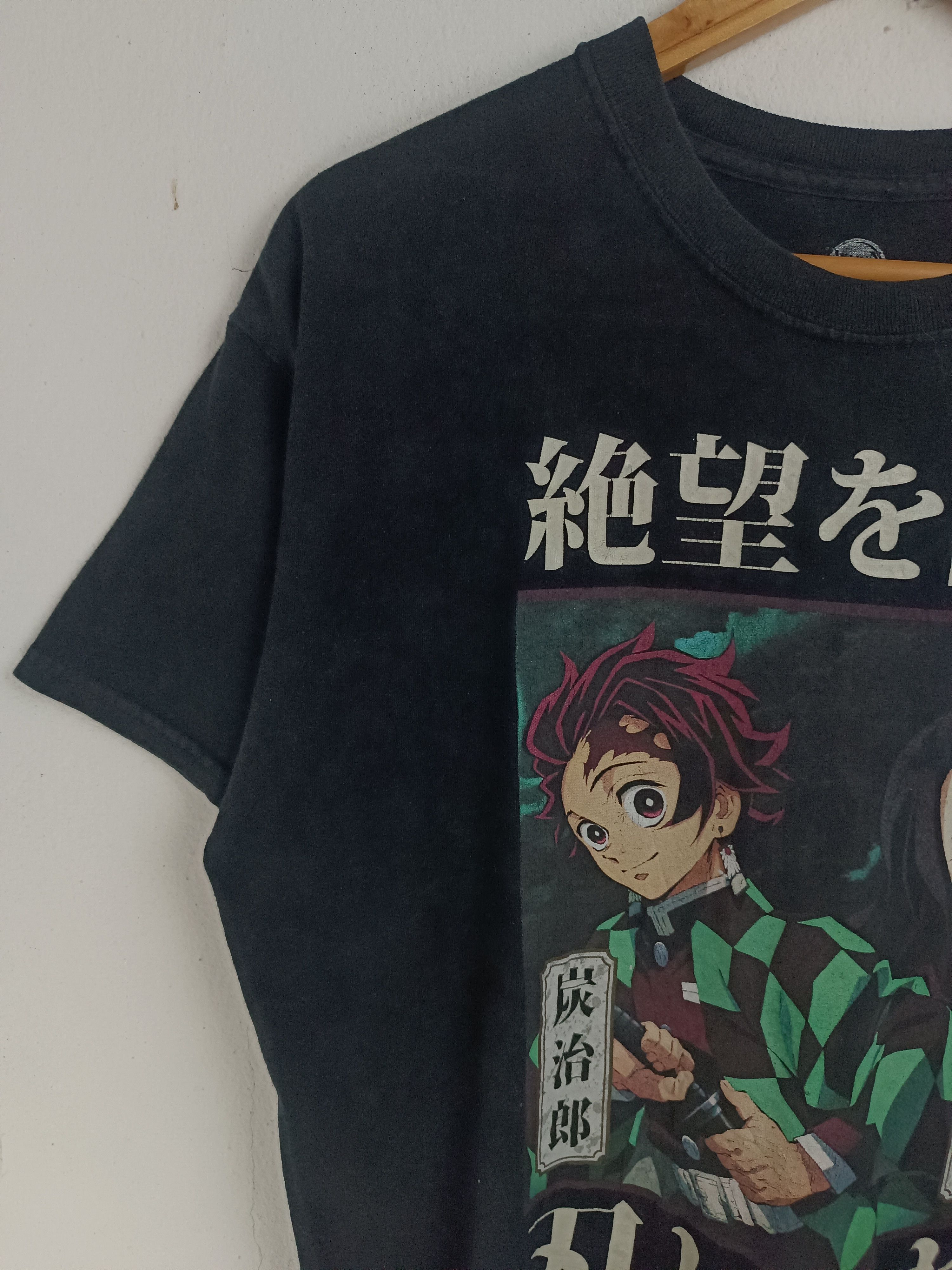 Anime VINTAGE KIMETSU NO YAIBA DEMON SLAYER JAPAN RELEASE TEE Size US L / EU 52-54 / 3 - 5 Thumbnail