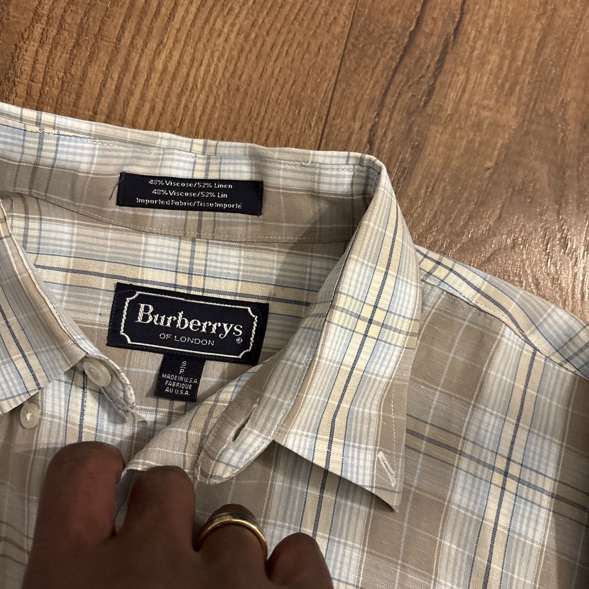 Burberry burberry plaid button down Size US S / EU 44-46 / 1 - 1 Thumbnail