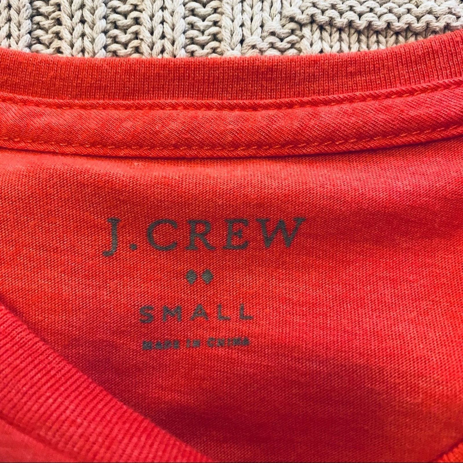 J.Crew J. Crew orange basic tee Size US S / EU 44-46 / 1 - 4 Thumbnail