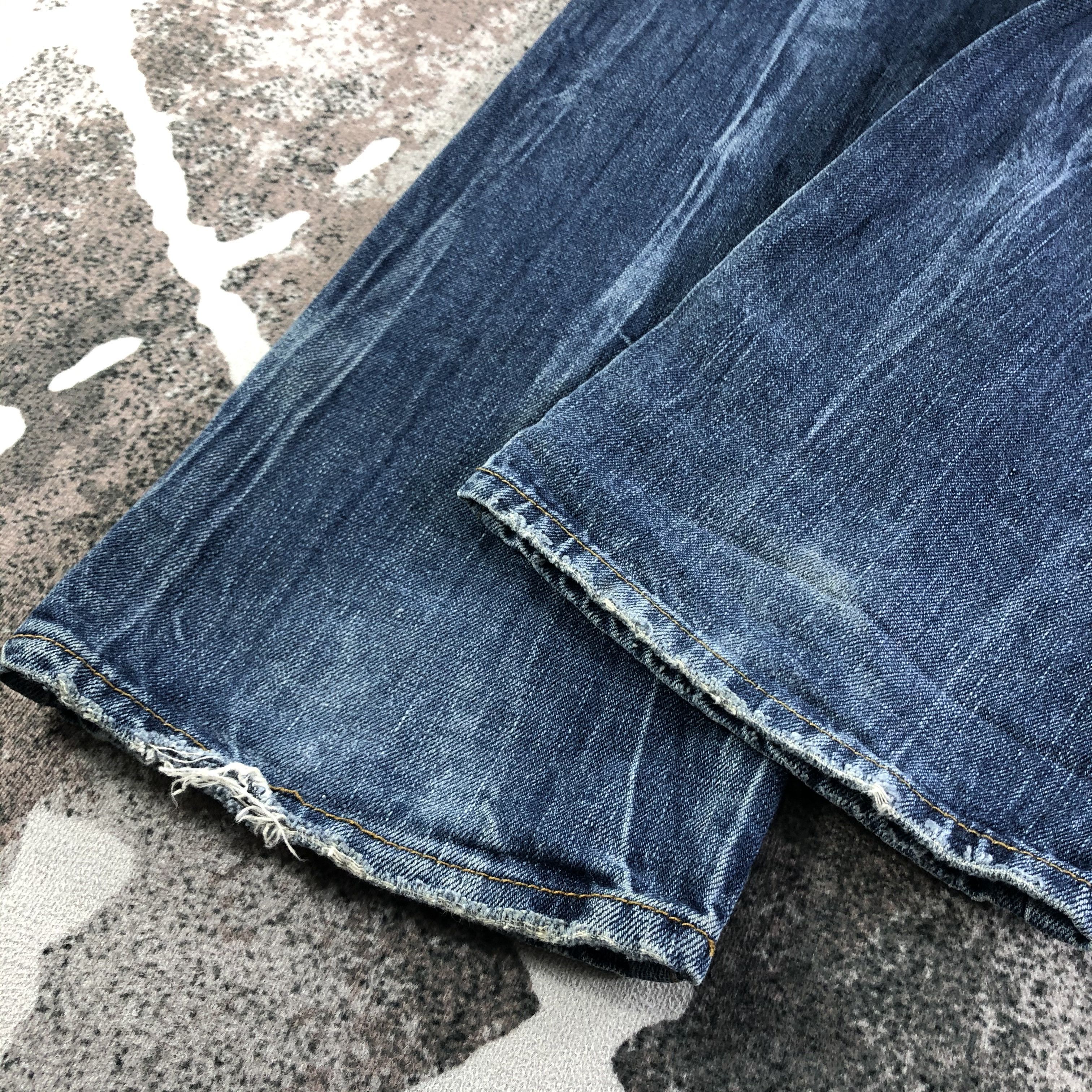 Japanese Brand Japanese Scheine Ripped Jeans Patchwork Denim Size US 30 / EU 46 - 6 Thumbnail