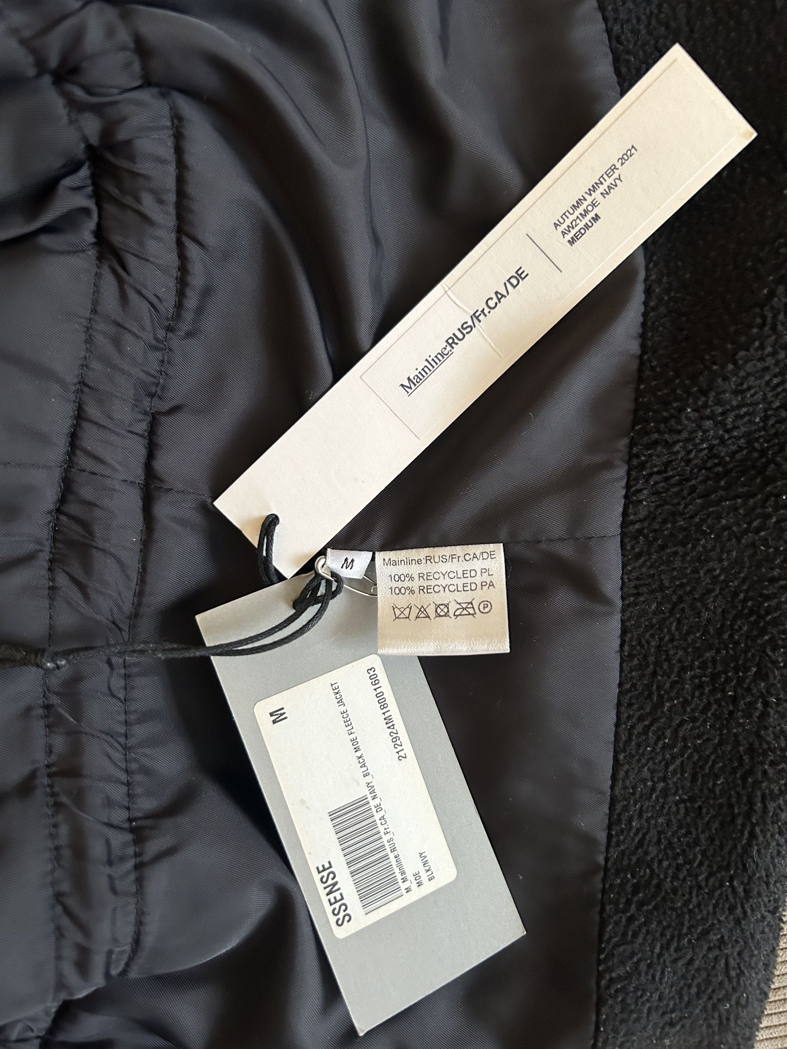 Mainline:RUS/Fr.CA/DE Fleece Moe Jacket Size US M / EU 48-50 / 2 - 3 Thumbnail