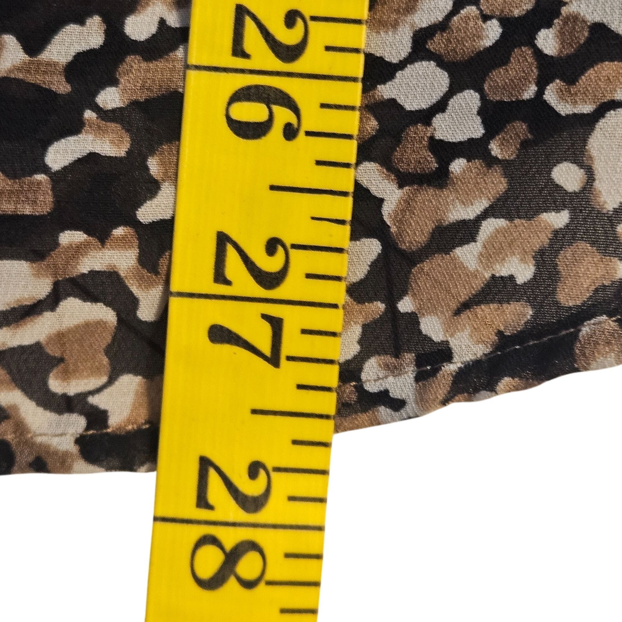 Lauren Ralph Lauren Lauren Ralph Lauren Womens Blouse 16W Animal Print Quiet Lux Size XXL / US 16-18 / IT 52-54 - 12 Thumbnail