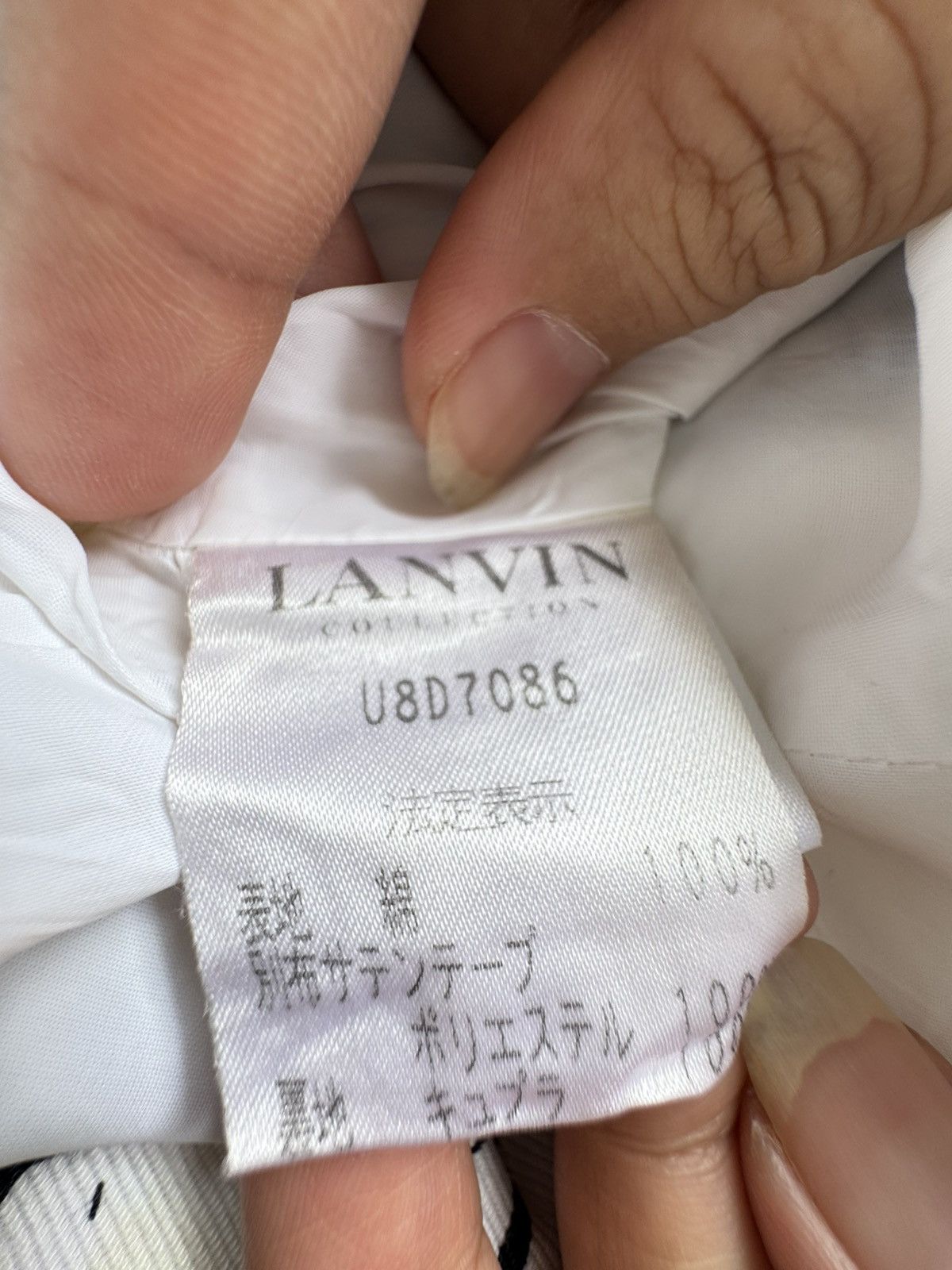 Lanvin Lanvin Collection abstract sketch dress 🤍🖤 Size XS / US 0-2 / IT 36-38 - 8 Thumbnail