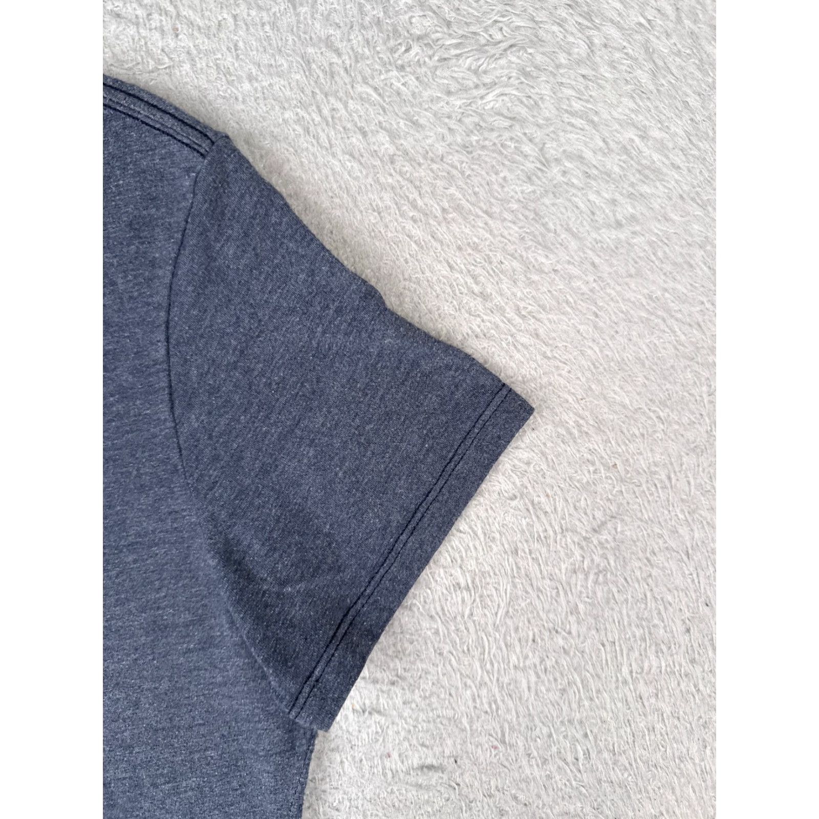 The North Face The North Face Shirt Women Medium Blue Crew Short Sleeve Slim Cotton Blend USA Size M / US 6-8 / IT 42-44 - 2 Thumbnail