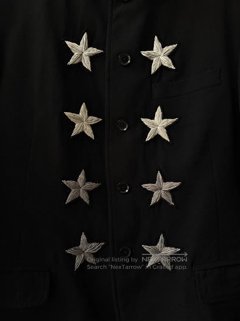 Yohji Yamamoto Yohji Yamamoto 06 AW Baroque Season Star File Wool Jacket Size US L / EU 52-54 / 3 - 7 Thumbnail