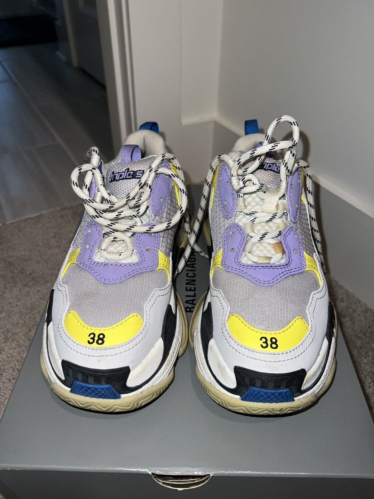 Balenciaga Balenciaga Triple S Sneakers Size US 8 / IT 38 - 4 Thumbnail