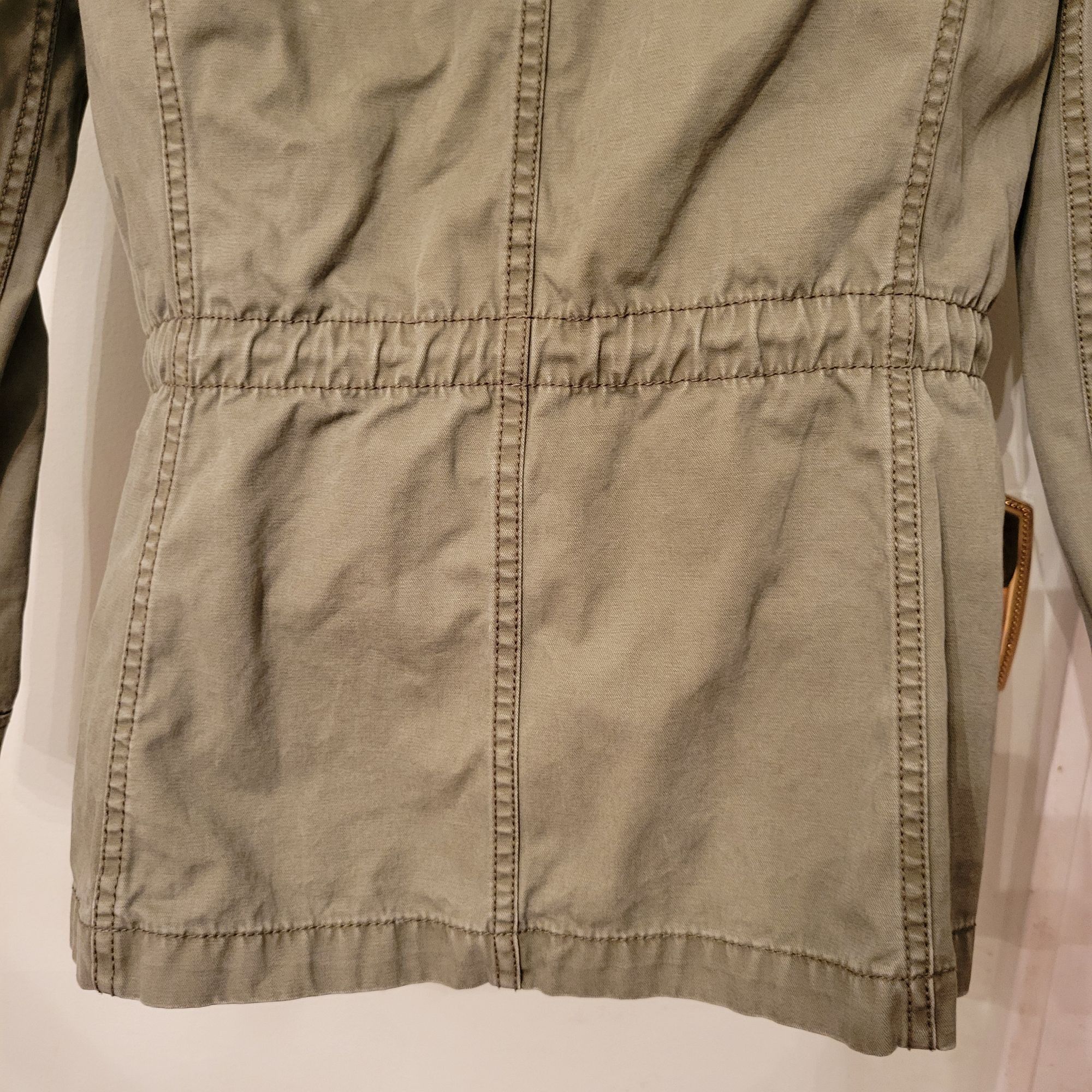Madewell Madewell XS Olive Green Moto Military Army Utility Jacket PA Size XS / US 0-2 / IT 36-38 - 7 Thumbnail