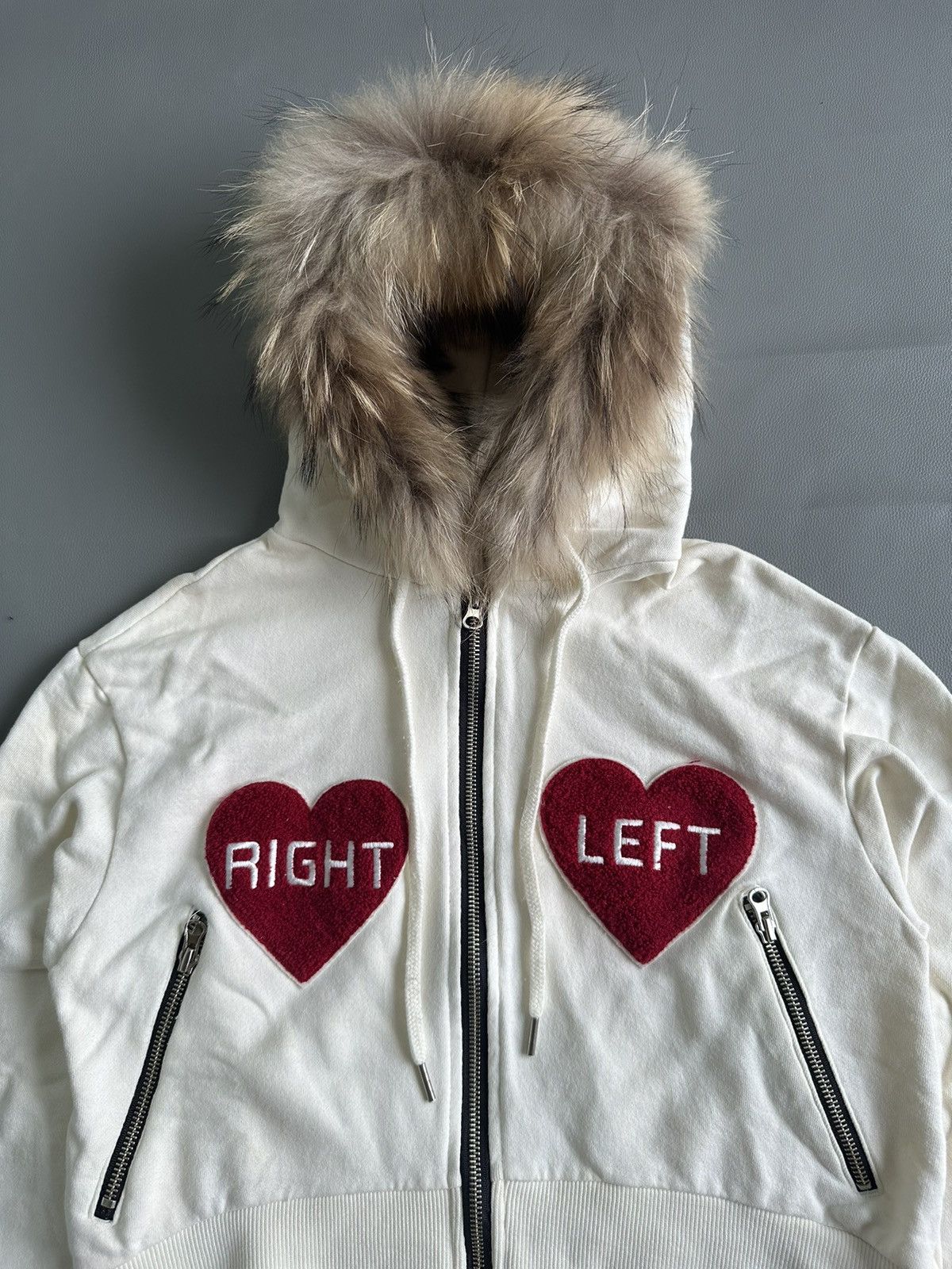 If Six Was Nine FLIRT LGB CROPPED STYLE FUR ZIP HOODIE IFSIX LGB STYLE Size US M / EU 48-50 / 2 - 2 Thumbnail