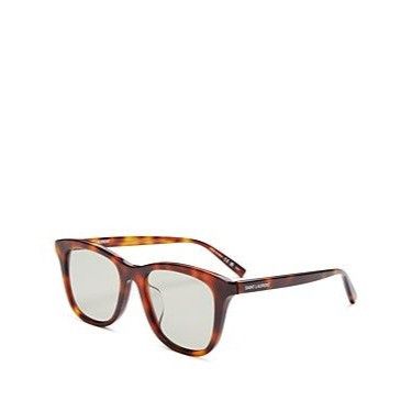 image of YVES Saint Laurent Sl 587/k-002 53Mm New Sunglasses in Brown, Men's