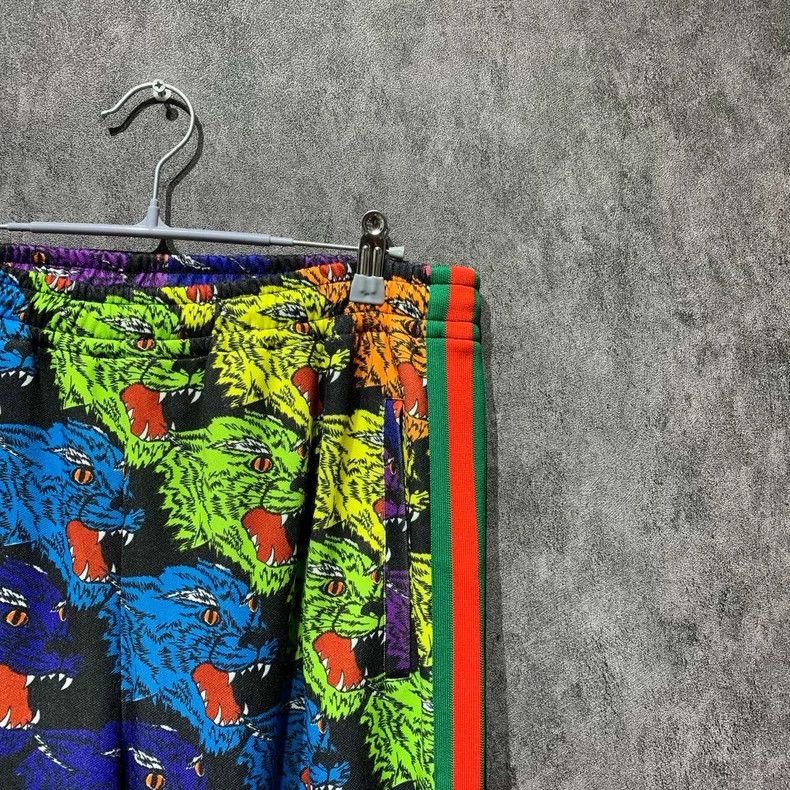 Gucci Gucci Size S Rainbow wolf-headed sweatpants 2501-Nextarrow Size US 30 / EU 46 - 7 Thumbnail