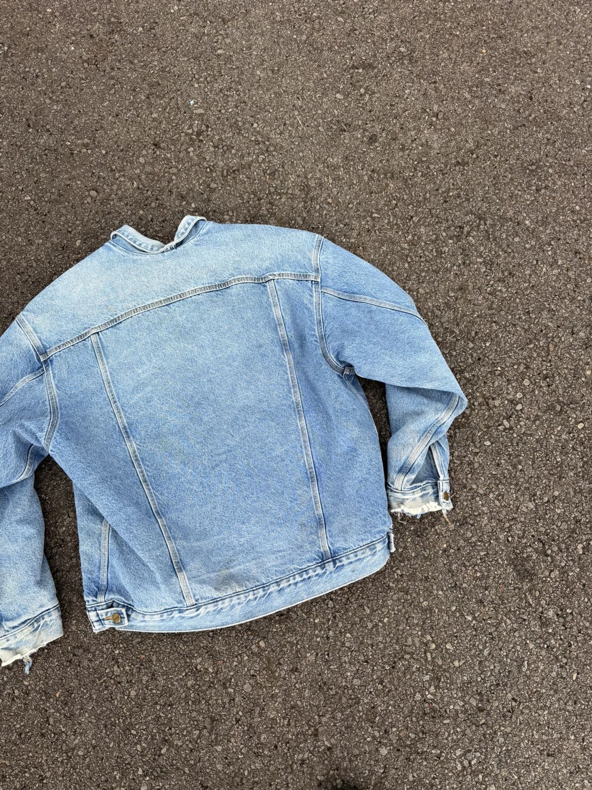 90's Carhartt J11 DST XL-TALL Denim JKT
