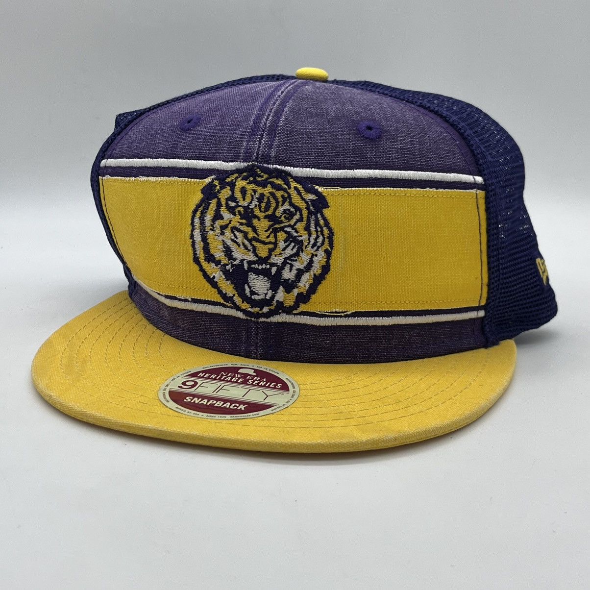 New Era New Era LSU Tigers Trucker Style SnapBack Hat New Size ONE SIZE - 1 Thumbnail