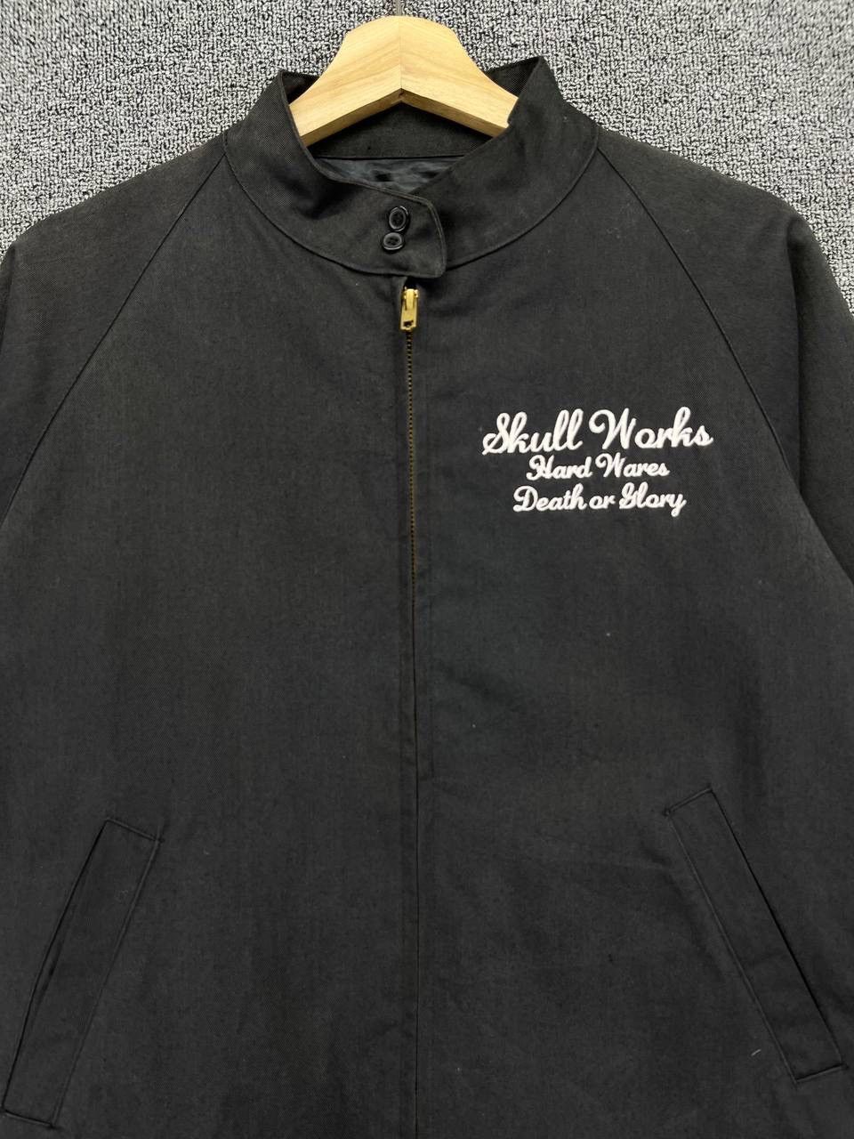 Japanese Brand Vintage Skulls Work Motorcycle Racing Punk Jacket Size US L / EU 52-54 / 3 - 9 Thumbnail