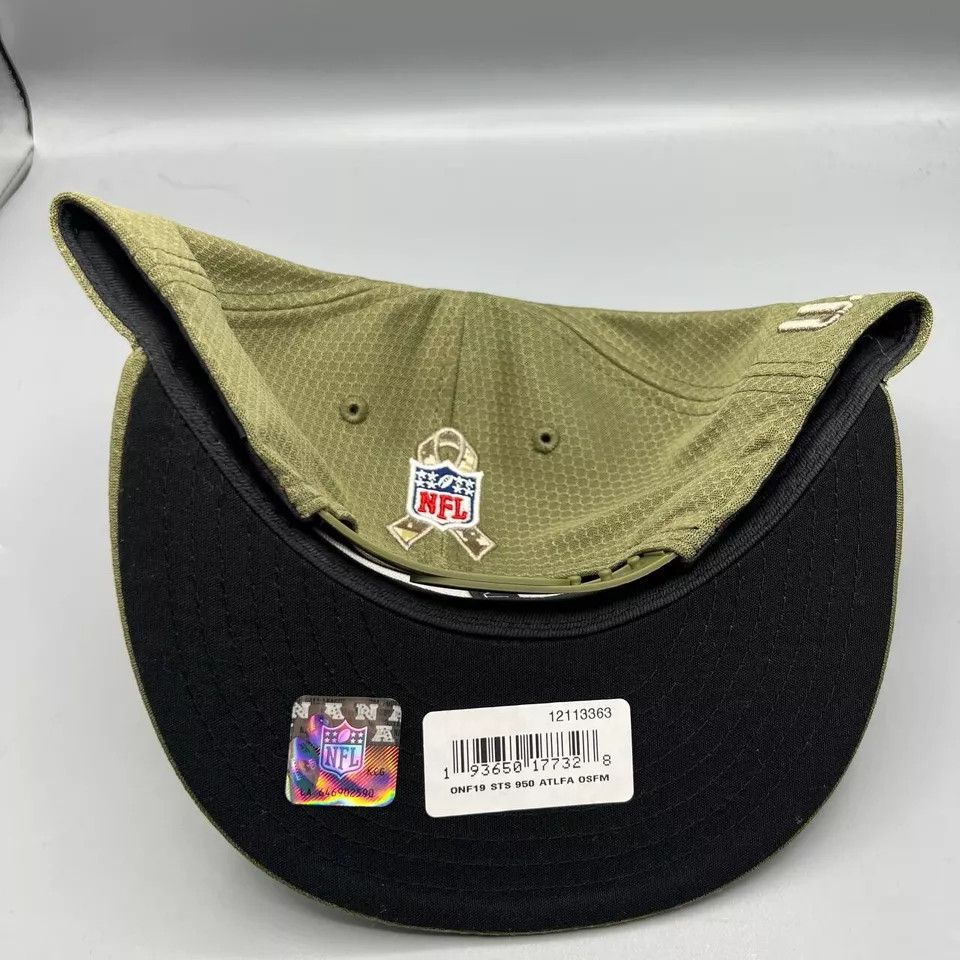New Era Atlanta Falcons Hat Men Salute to Service Snap Back Cap New Size ONE SIZE - 4 Thumbnail
