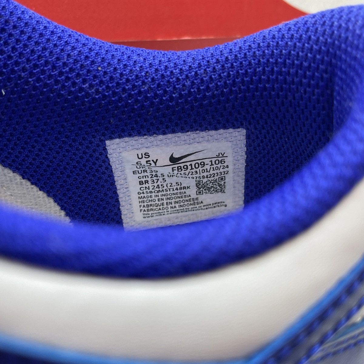 Nike Dunk low concord Size US 6.5 / EU 39-40 - 8 Thumbnail