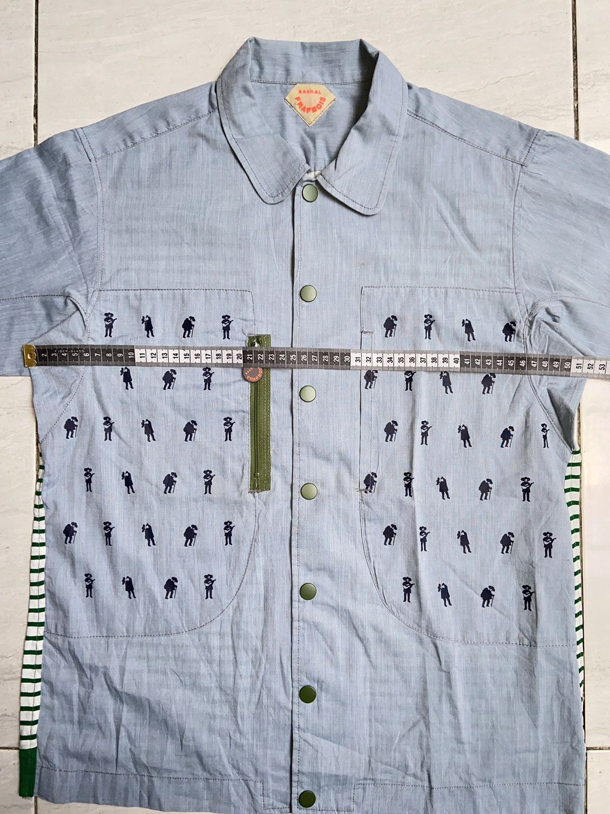 Frapbois FRAPBOIS Blue Shirt Size US M / EU 48-50 / 2 - 11 Thumbnail