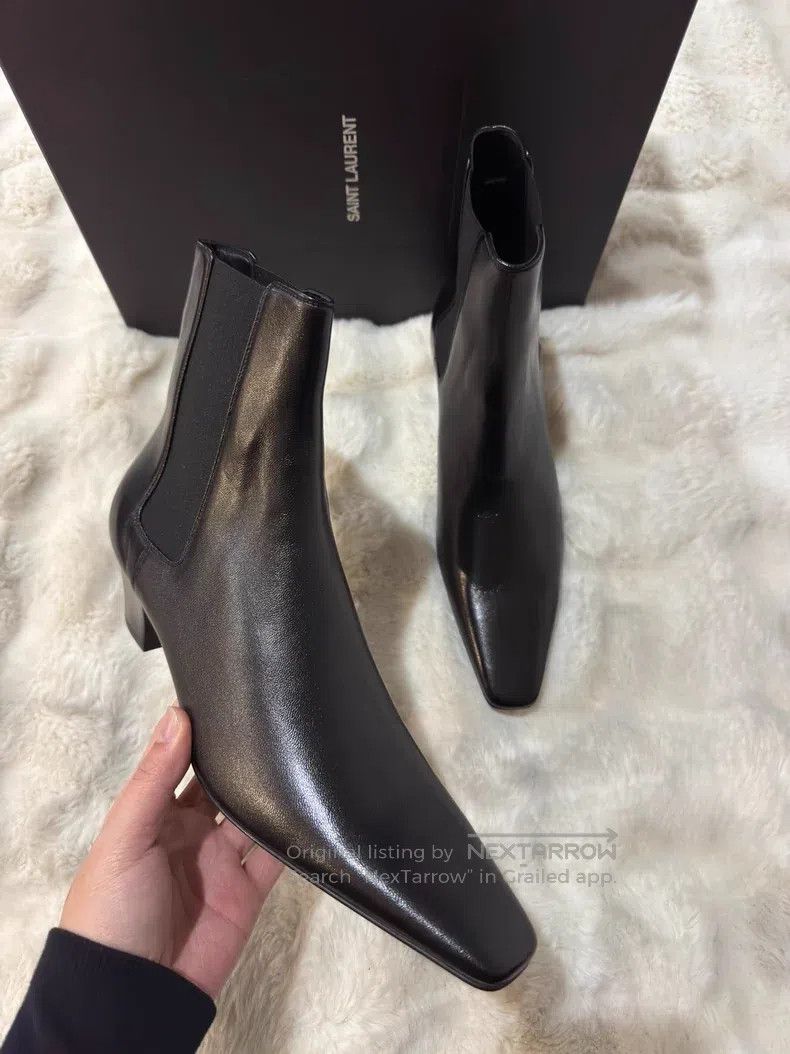 Saint Laurent Paris Saint Laurent Paris Boots Size US 9 / EU 42 - 3 Thumbnail