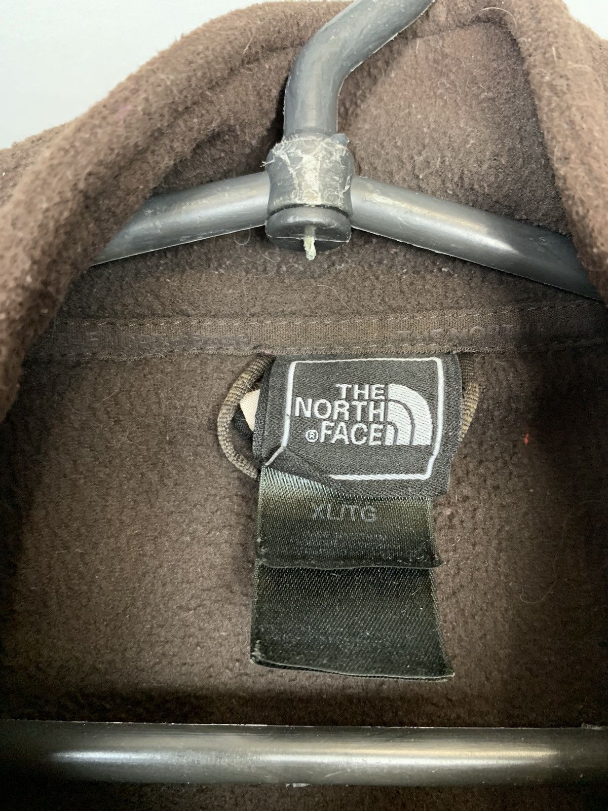 The North Face × Vintage Vintage The North Face Sun Faded Brown Fleece Size US XL / EU 56 / 4 - 3 Thumbnail