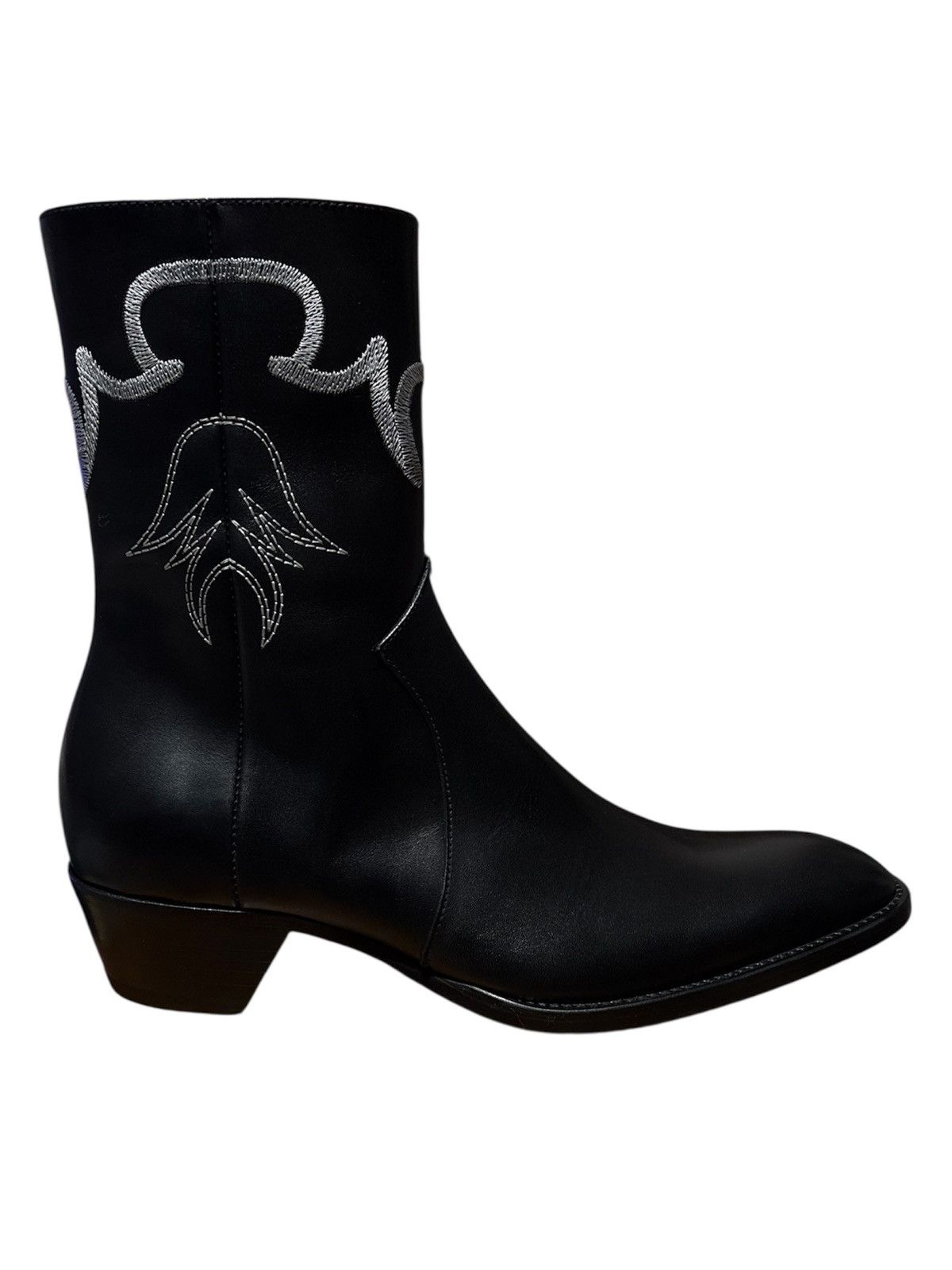 Jarod John Leonard JJL Western Embroidered Leather Boots Size US 10 / EU 43 - 1 Thumbnail