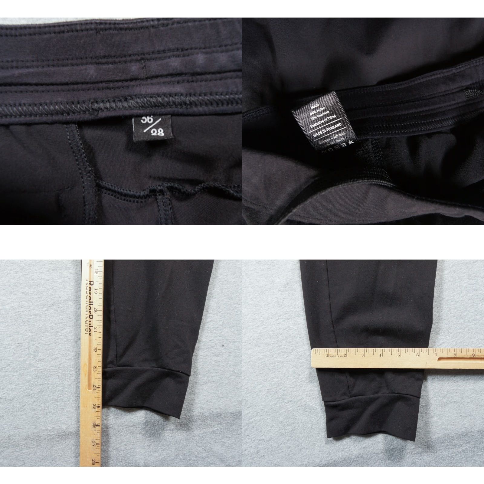 Vintage Public Rec Pants Mens 36 Black Jogger Athleisure Activewear Pockets Adult Casual Size US 36 / EU 52 - 8 Thumbnail
