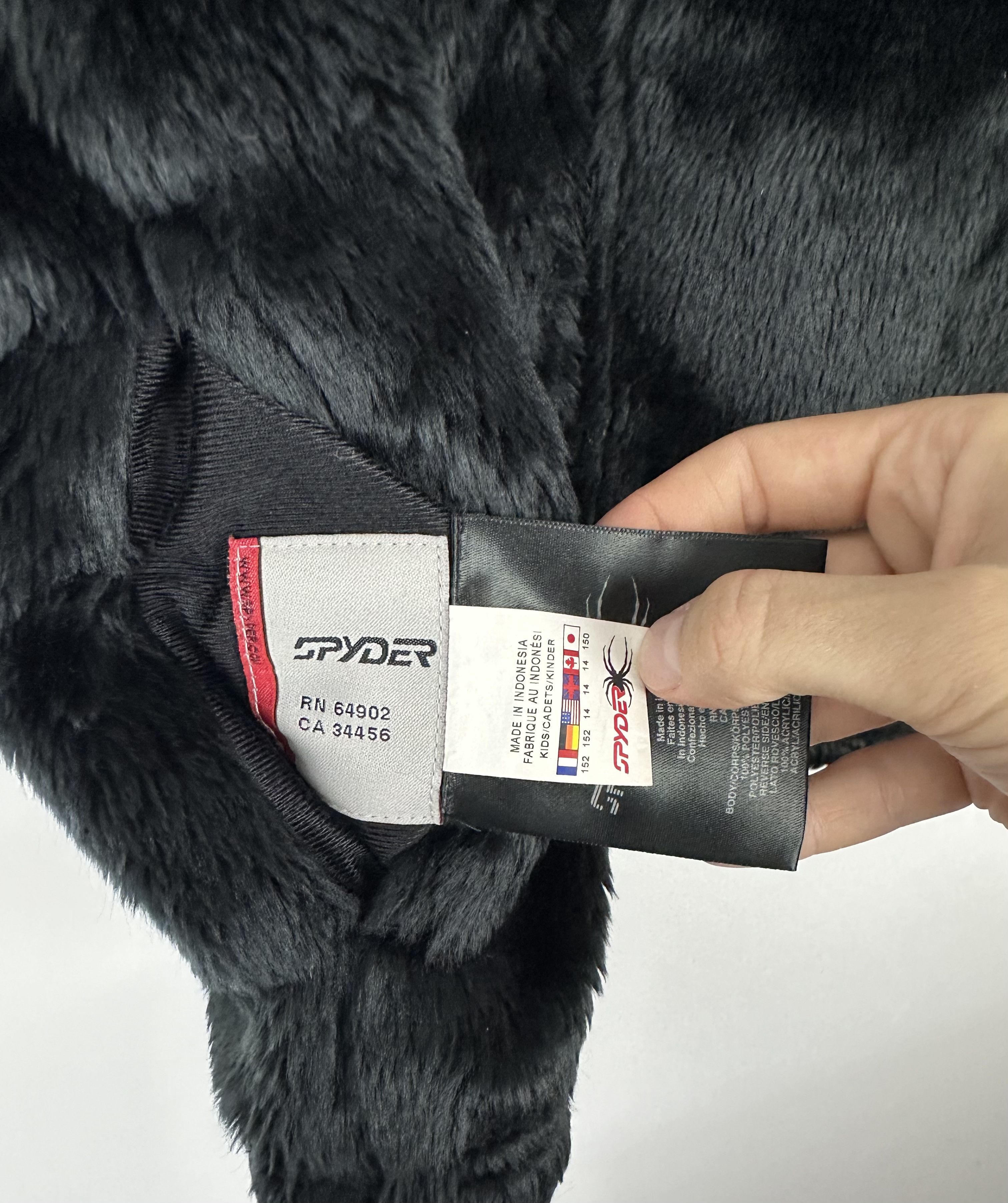 Ca 34456 Spyder 64902 Spyder Ski Jacket Gray Black XT Parka RN