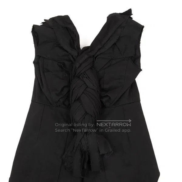 Comme des Garcons Comme des Garcons Black vintage braid design waistcoat top Size M / US 6-8 / IT 42-44 - 5 Thumbnail