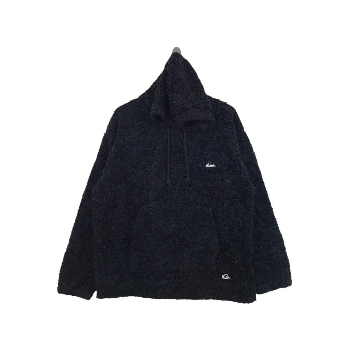Quiksilver Vintage QUIKSILVER DEEP PILE Sherpa Fleece Hoodie Size US M / EU 48-50 / 2 - 1 Thumbnail