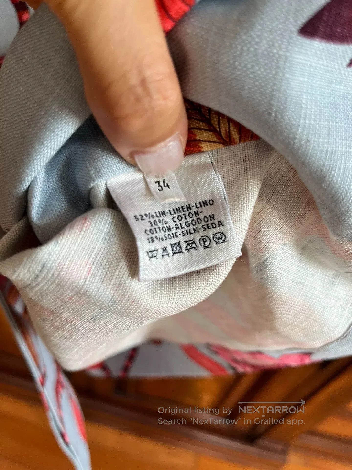 Hermes Hermes Cotton Linen Belted Coat. Size US XS / EU 42 / 0 - 4 Thumbnail