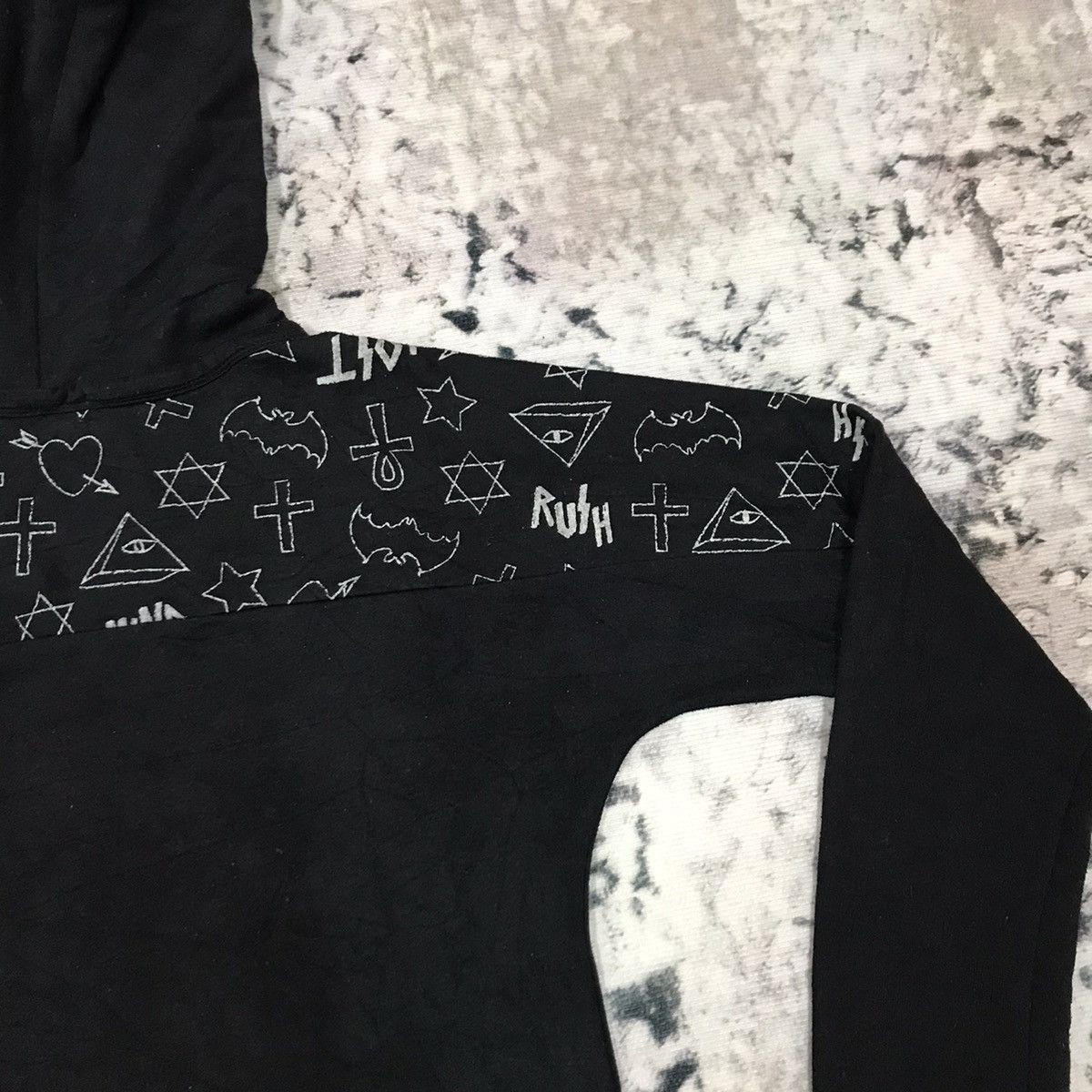 If Six Was Nine × Japanese Brand × Vintage Hell Cat Punks Not Dead Pullover Long Sweater Hoodie Size M / US 6-8 / IT 42-44 - 11 Thumbnail