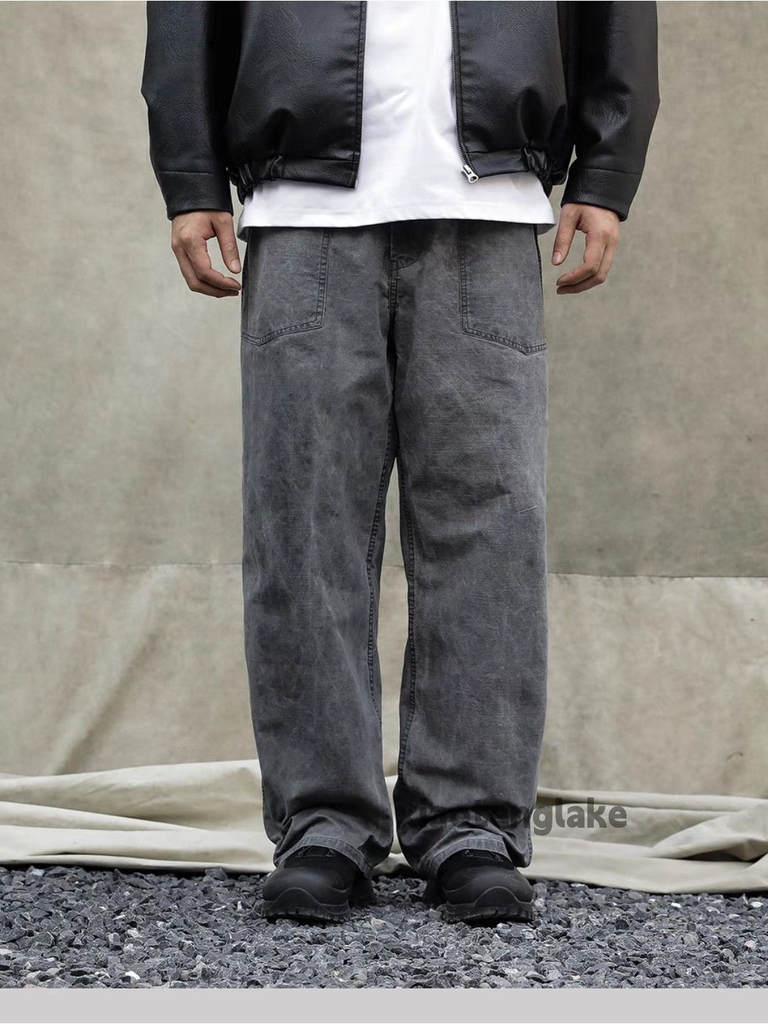 Vintage Unisex washed faded loose baggy hiphop cargo pants Size US 38 / EU 54 - 11 Thumbnail